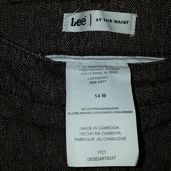 Lee Womens Trousers - Picture 3 of 4